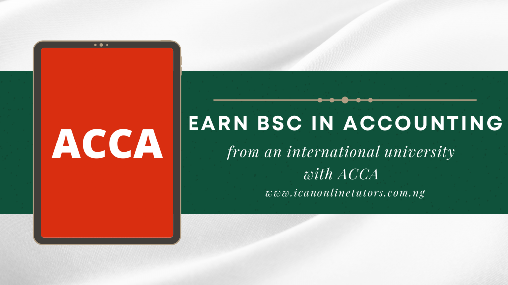 Earn BSc in Accounting from an international university with ACCA