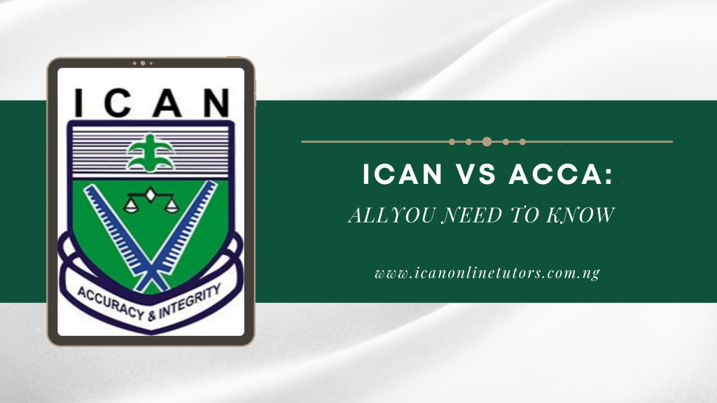 the difference between ACCA and ICAN