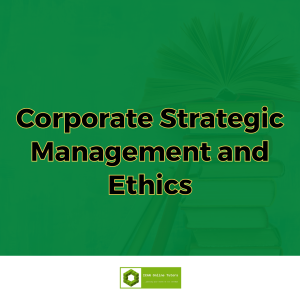 ICAN Corporate Strategic Management and Ethics